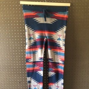 American Eagle tribal print pants